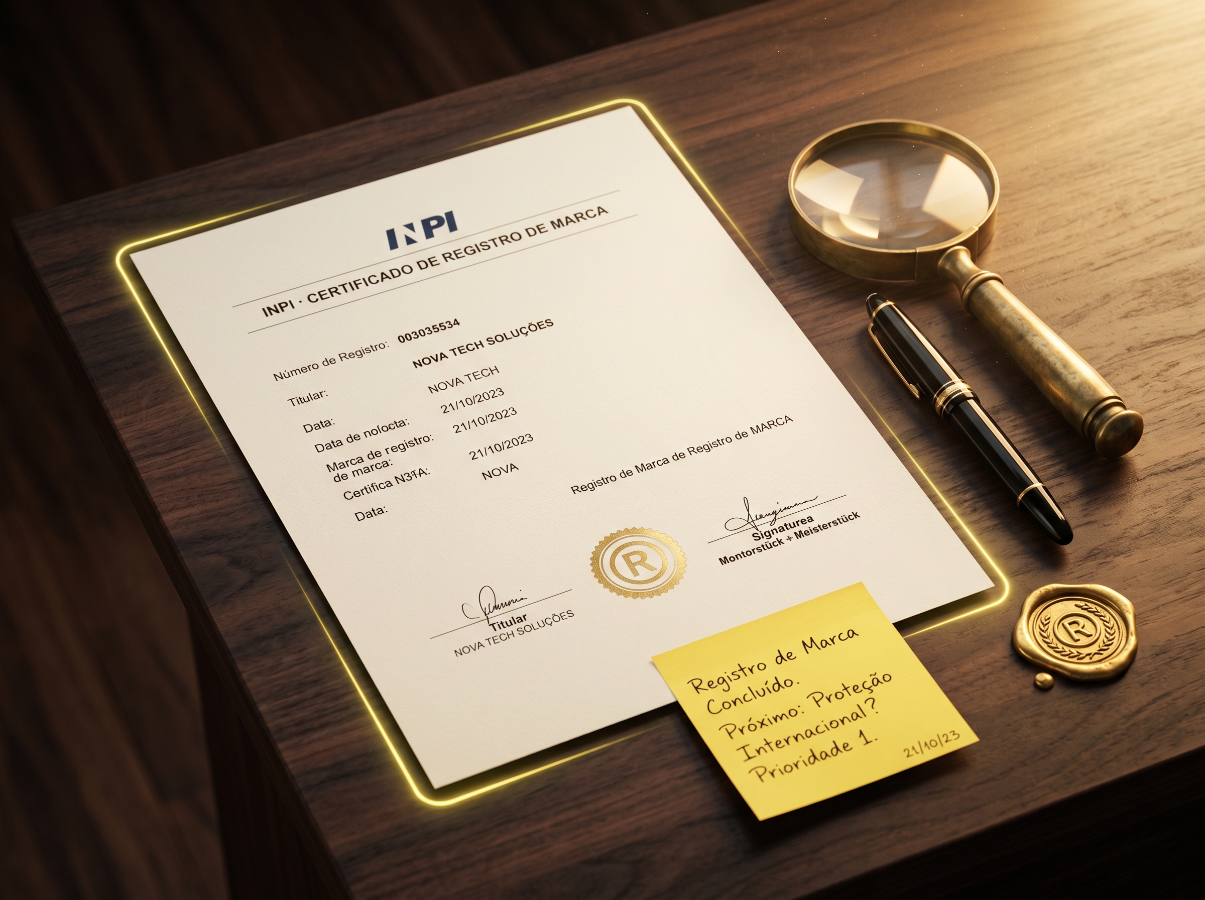 Propriedade Intelectual · Registro INPI